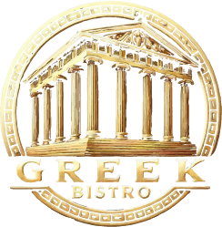 the logo for Greek Bistro